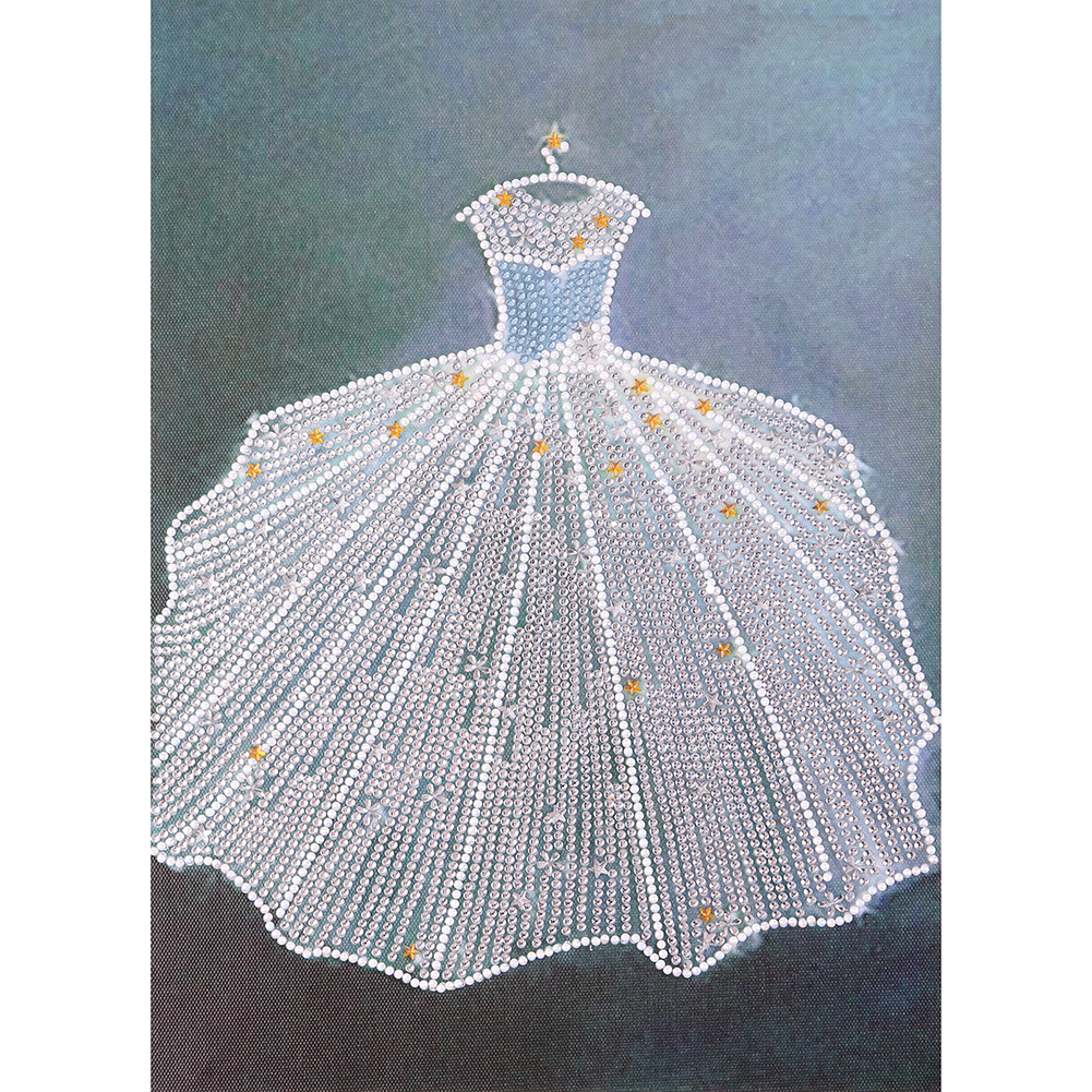 

Wedding Dress - Special Shaped Diamond Painting - 30*40CM, 501 Original