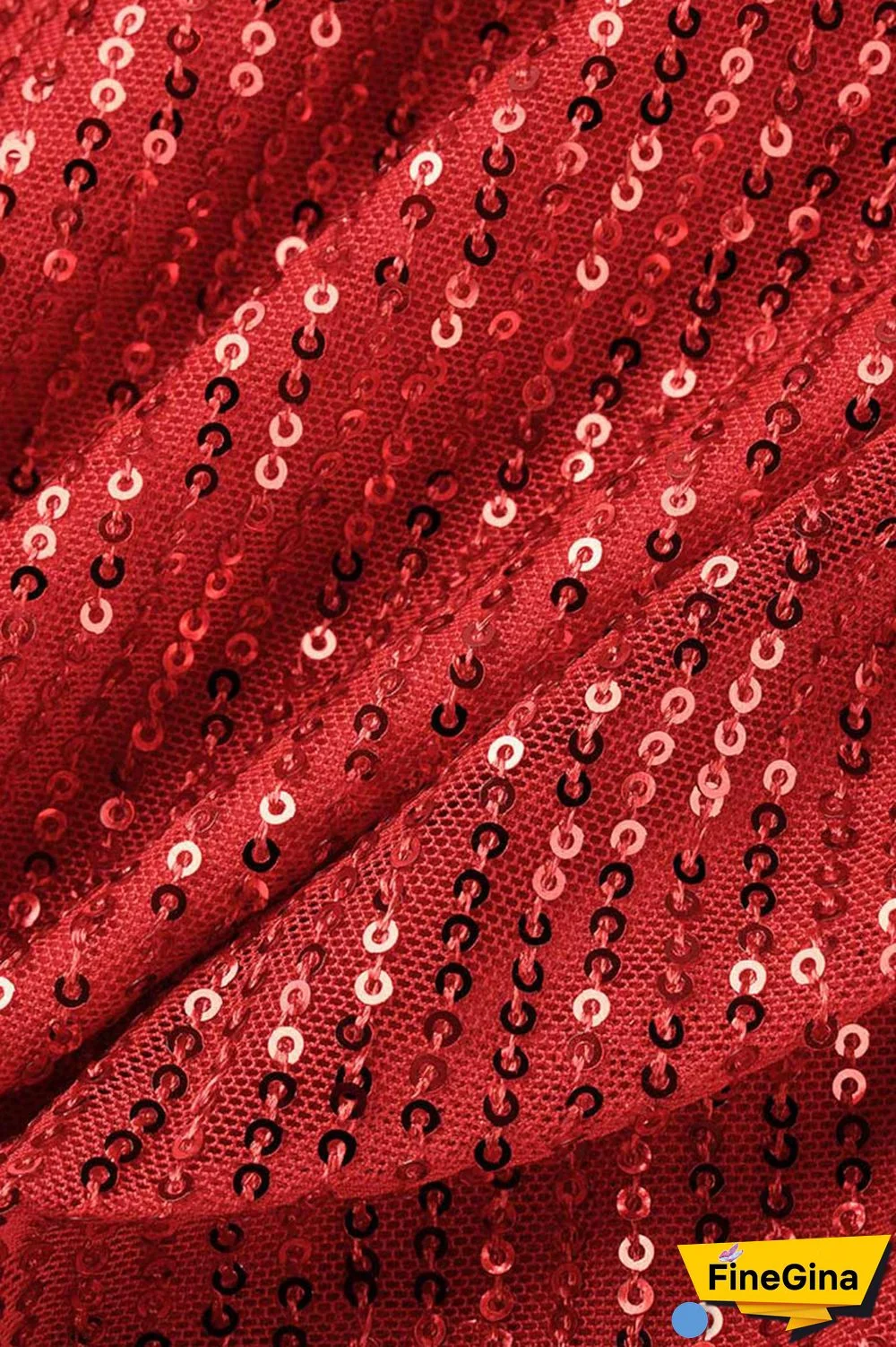 Burgundy Sexy Solid Sequins Patchwork Asymmetrical V Neck One Step Skirt Dresses