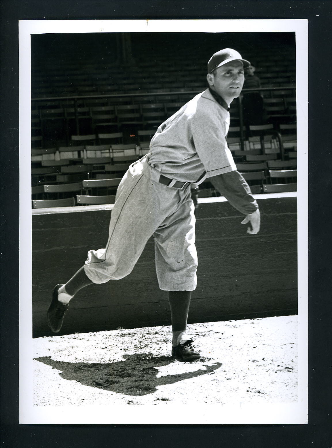 John Babich 1940 The Sporting News Press Photo Poster painting Philadelphia A's