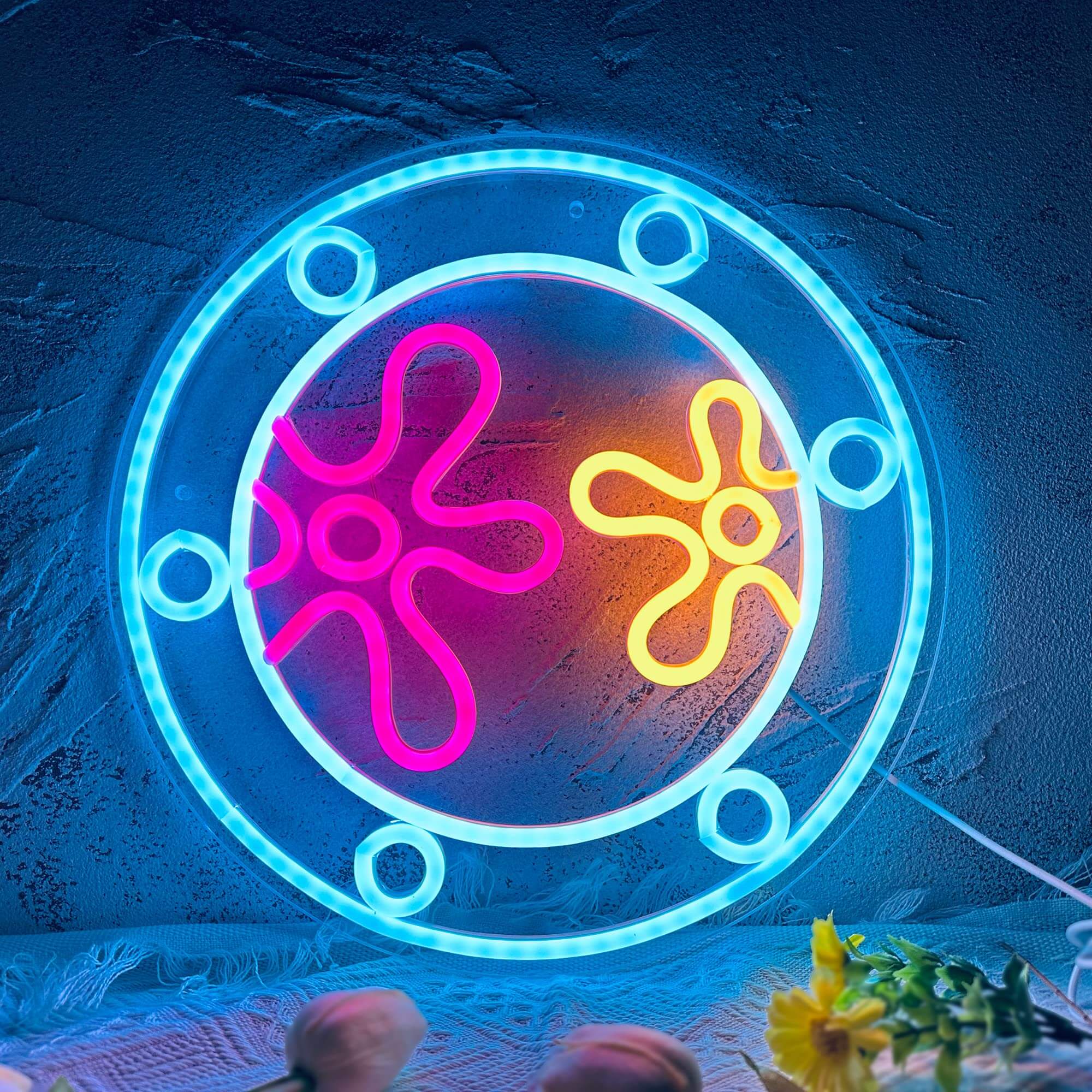 Ocean Porthole Neon Light