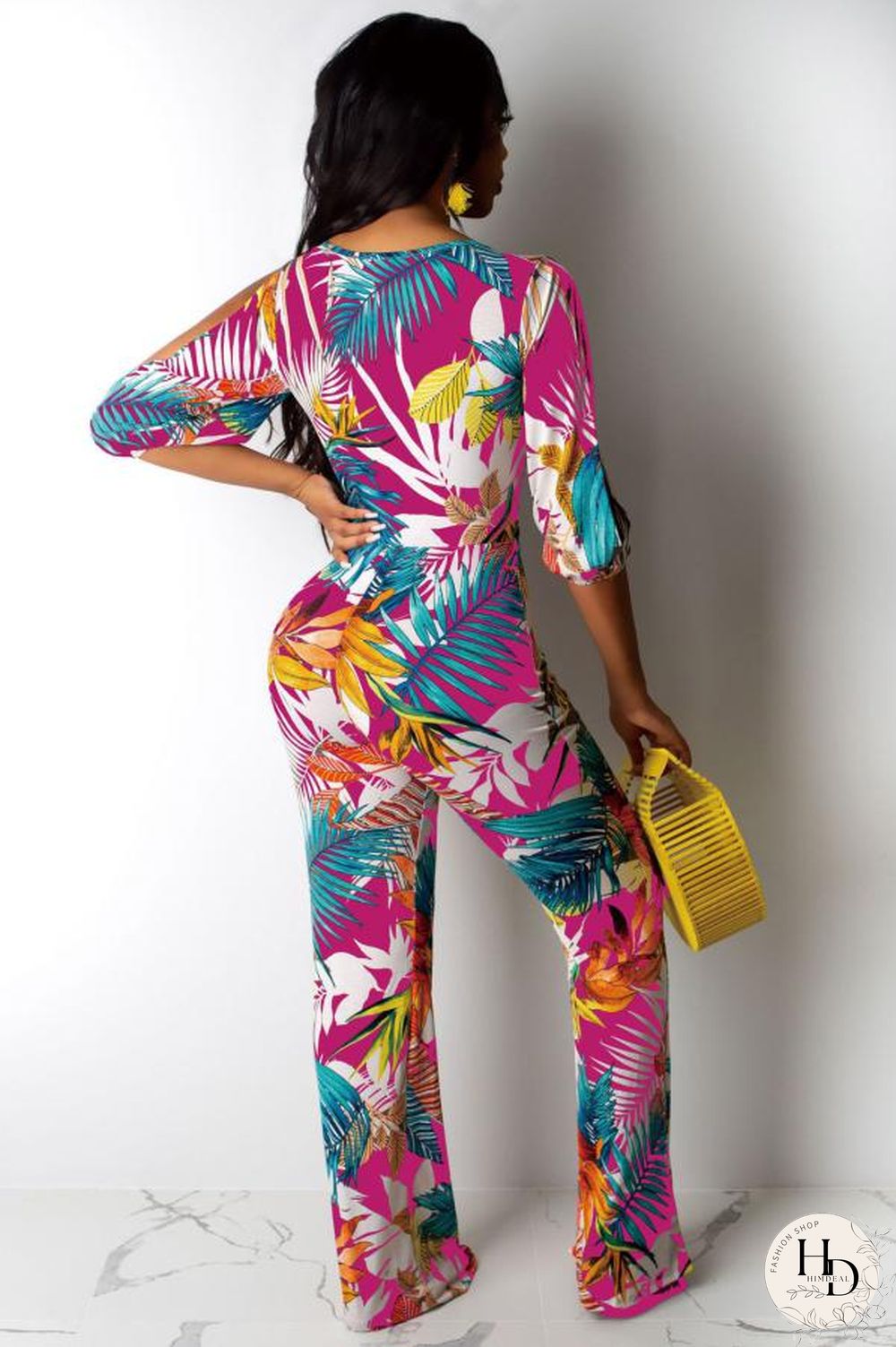 Coffee Sexy Fashion Asymmetrical Hollow bandage Polyester Sleeveless Slip Jumpsuits