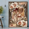 Diamond Painting -DIY Round Drill Rose Girls