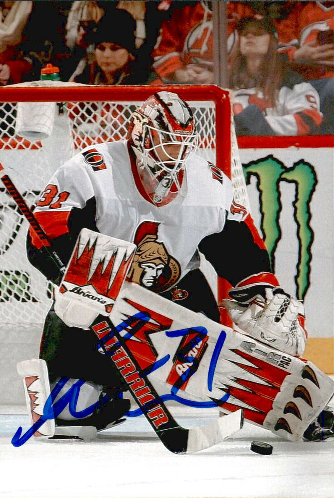 Anders Nilsson SIGNED autographed 4x6 Photo Poster painting OTTAWA SENATORS #3