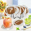 7pcs DIY Diamond Painting Coaster Kit With Holder - Rugby