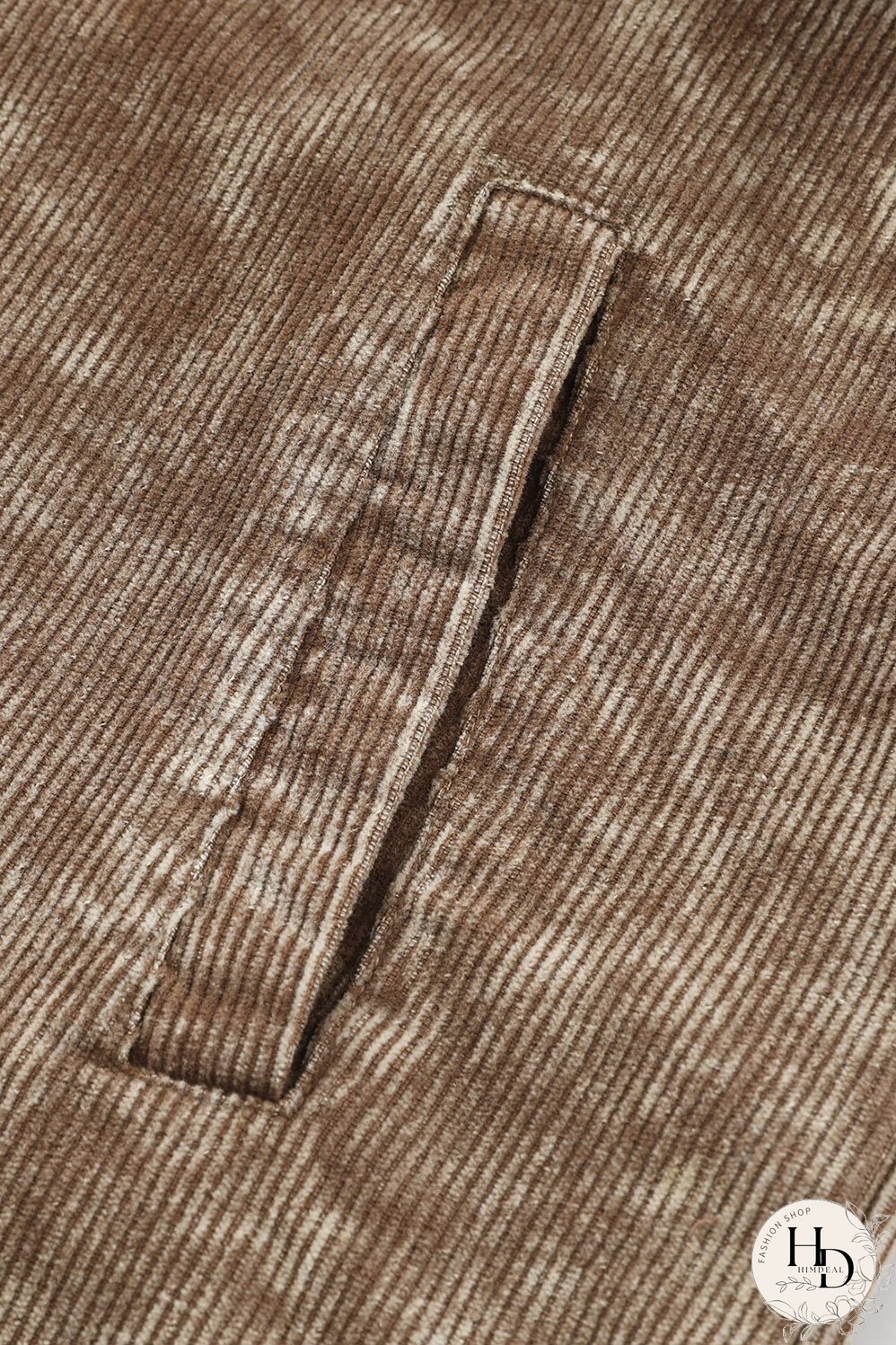 Tassel Detail Corduroy Jacket