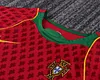 Joyfball 2004 Kids Size Retro Portugal Home Football Shirt 1:1 Thai Quality
