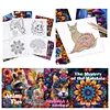 4 Pcs Butterfly Fairy Coloring Book Set Mindfulness Art Books for Adults 