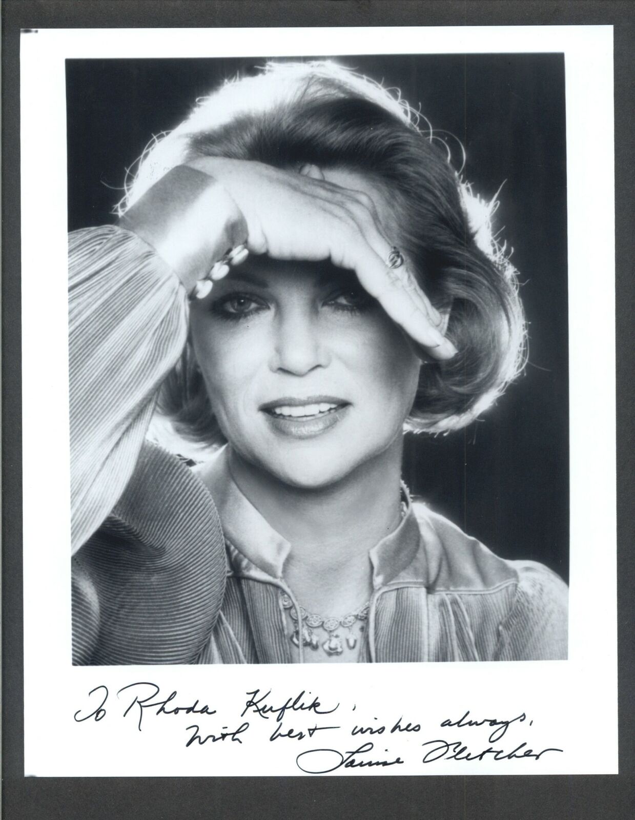 Louise Fletcher - Signed Autograph Headshot Photo Poster painting - One Flew over the Cuckoo's N