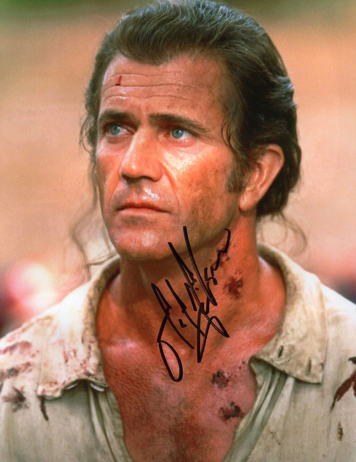 MEL GIBSON - BRAVEHEART AUTOGRAPHED SIGNED A4 PP POSTER Photo Poster painting PRINT 5