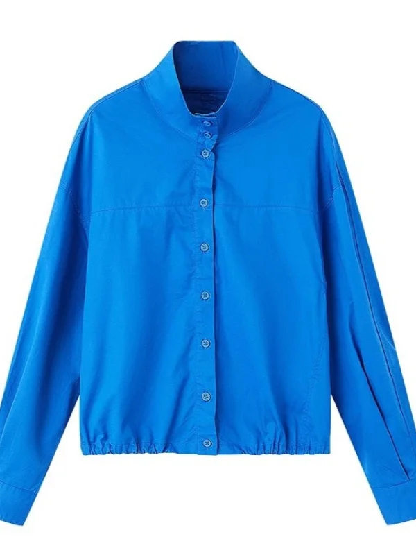 Athvotar Athvotar Casual Coat Women 2025 Spring And Autumn New Relaxation Feeling Small Man With Button Jacket Short Top