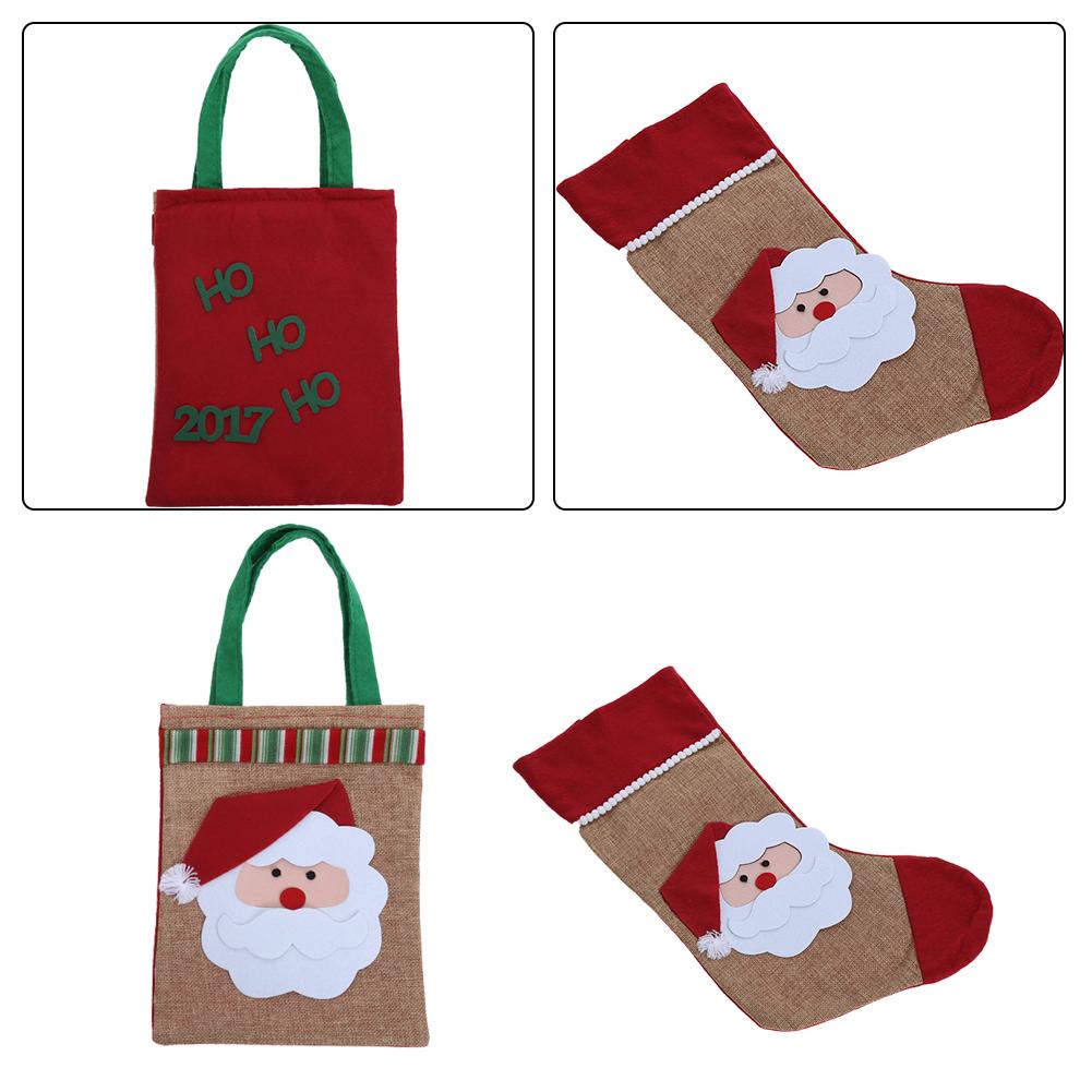 

DIY Christmas Handmade Creative Bag Child Puzzle Santa Claus Crafts, Diy tote bag, 501 Original