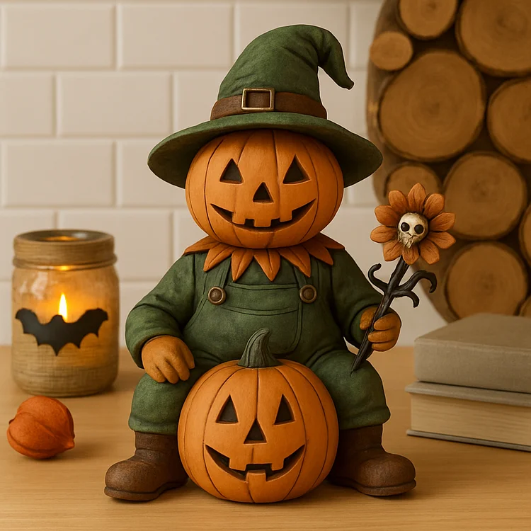 🎃 Pumpkin Man Figurine 