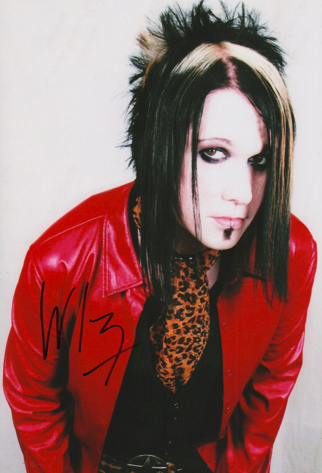 Wednesday 13 signed 8x12 inch Photo Poster painting autograph