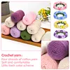 Flower Basket Coaster Crochet Kit, All-Inclusive Knitting Supplies with Detailed Instructions, Crochet Hooks, And Yarn for Craft Projects