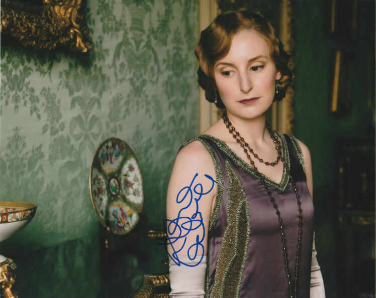 Laura Carmichael Downton Abbey Autographed Signed 8x10 Photo Poster painting COA C