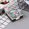Diamond Painting Snowman Dog Leather Notecard Box Gem Art Sticky Note Holder