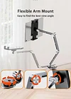 Aluminum Alloy Multi-Angle Foldable Cantilever Bracket 360 Degree Mechanical Rotation Clip Type And Magnetic Type Bracket