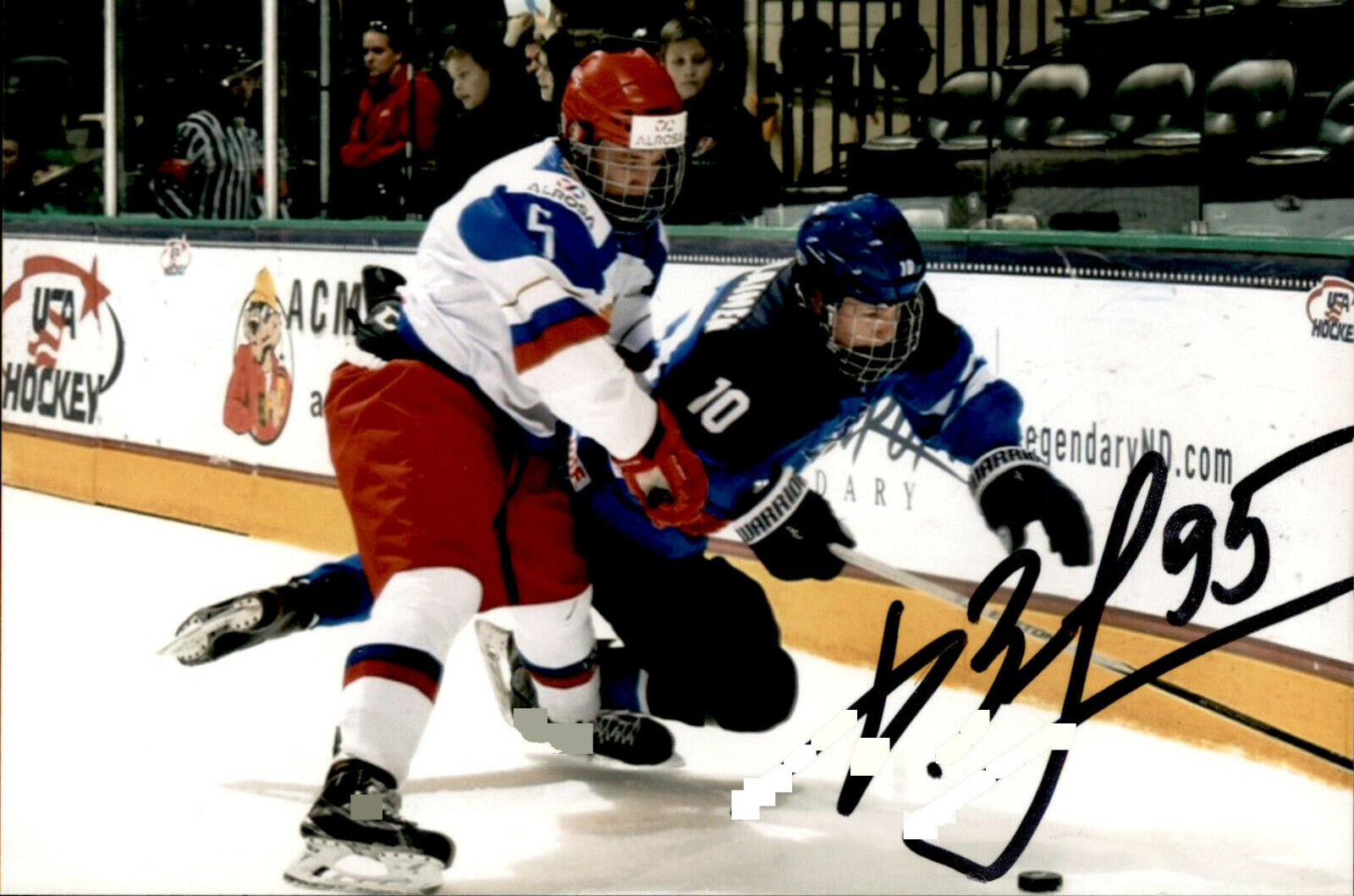 Dmitri Zaitsev SIGNED 4x6 Photo Poster painting TEAM RUSSIA / WASHINGTON CAPITALS