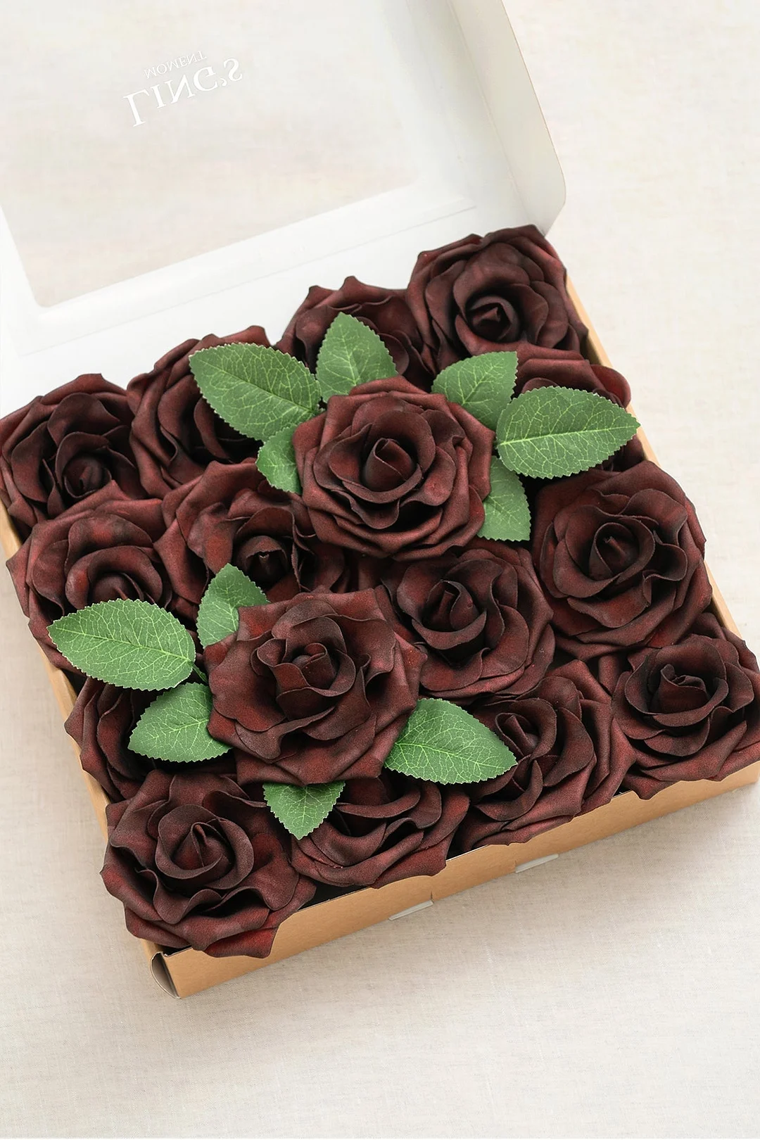 3.5" Foam Avalanche Rose with Stem - 16 Colors