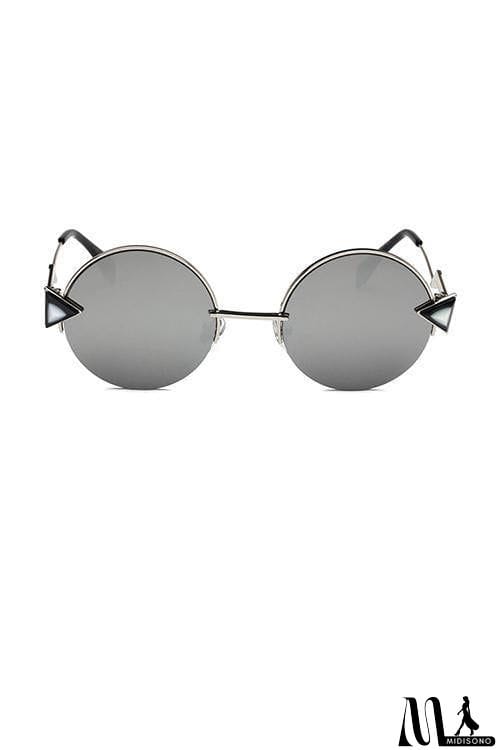 MidiSono - Oversized Round Sunglasses