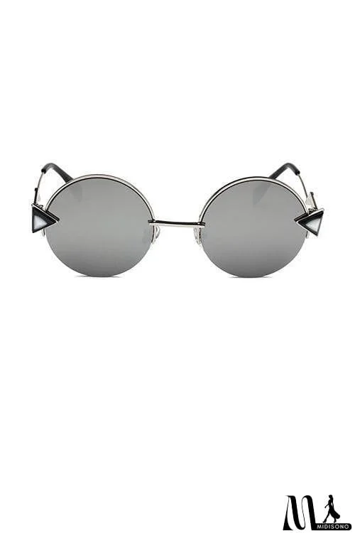 MidiSono - Oversized Round Sunglasses