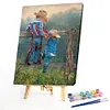 Cowboy Kid-Paint By Numbers Acrylic Painting 30*40CM