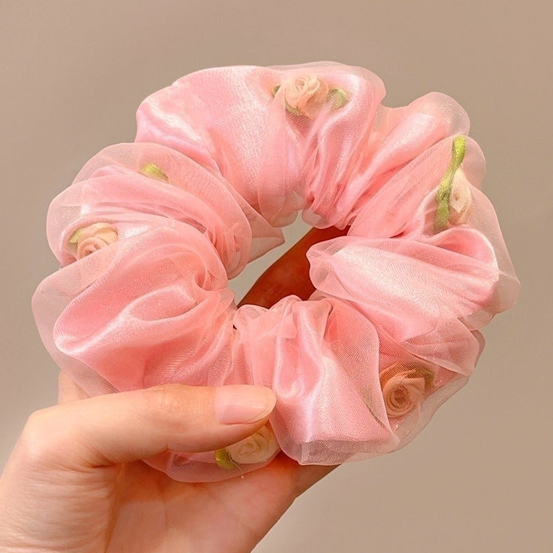 Women’s Casual Minimalist Bow Knot Cloth Hair Tie