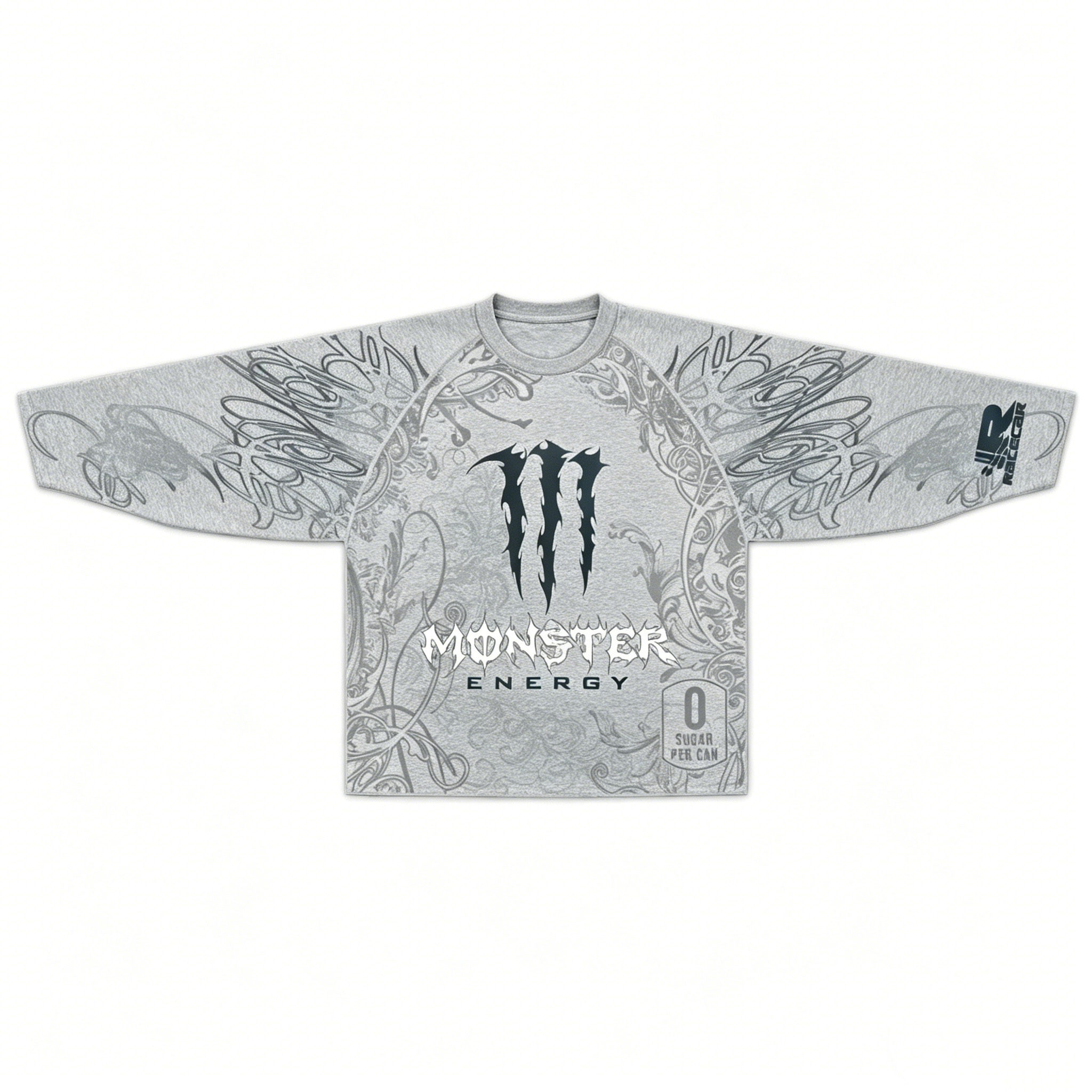 "Monster" silver jersey