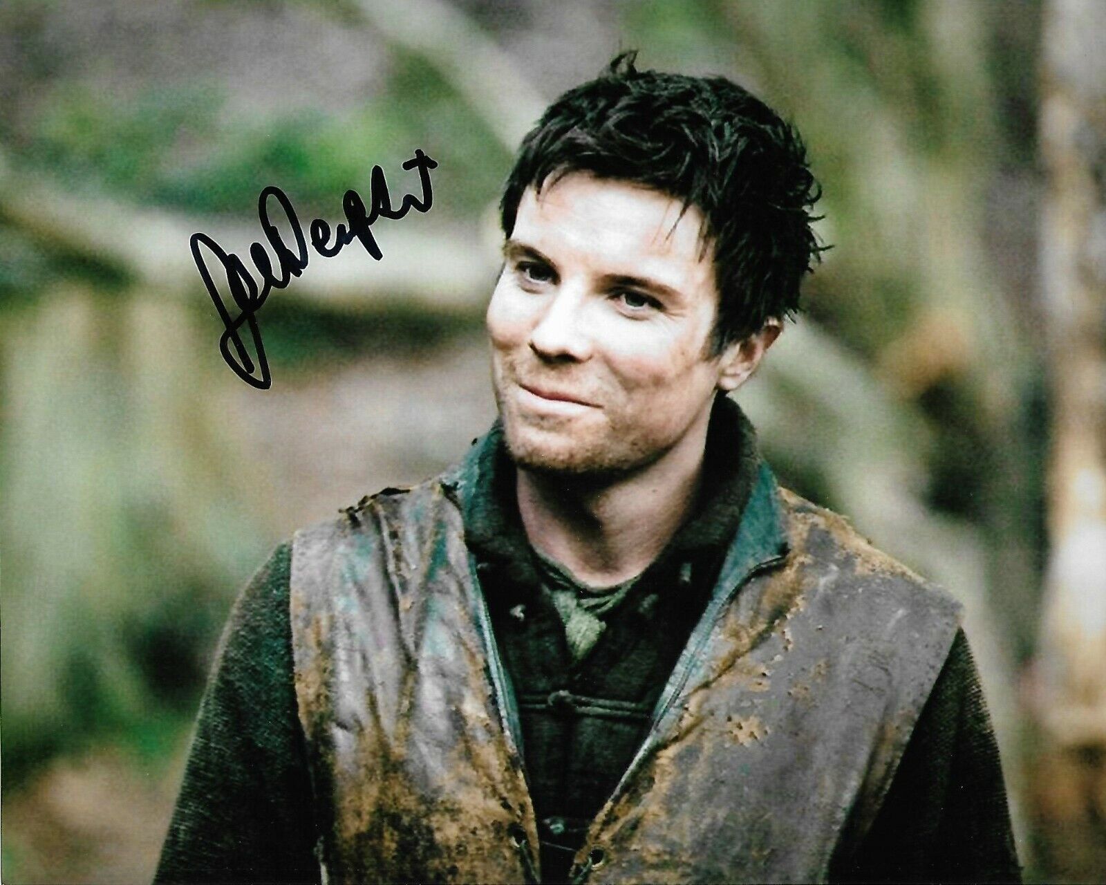 Joe Dempsie game of thrones authentic hand signed autograph signature Photo Poster painting COA