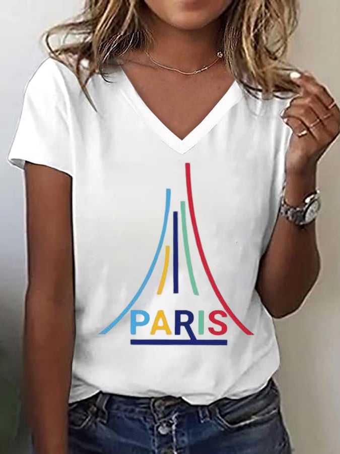Women's 2024 Paris commemorative T-shirt