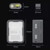 MH1 Smart Headlamp Multifunctional Waving Sensor COB Outdoor Adventure Strong Light Hand Portable Fishing Hiking Headlamp
