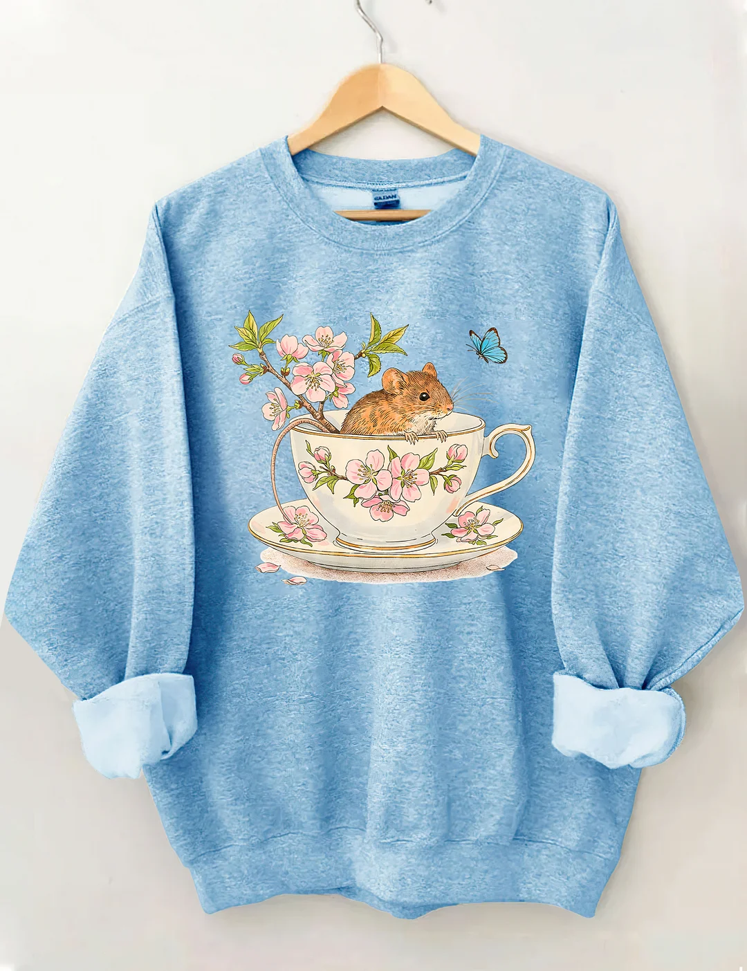 Cottagecore Mouse Sweatshirt