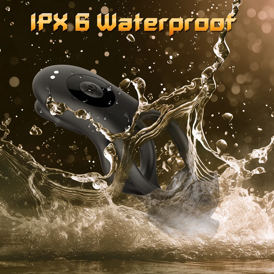 ** App Remote Control Double Motor Vibrating Clit Stimulator & Penis Rings