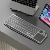 2-in-1 Bluetooth Wireless Keyboard and Mouse, Bluetooth + 2.4G Dual-Mode, 7-Color Backlight, Connects to 3 Devices Simultaneously, Compatible with Desktops, Laptops, HTPCs, Tablets, Smart TVs, Windows, Mac, and Android