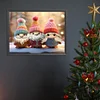 Diamond Painting-DIY Full Round Drill Winter Gnome