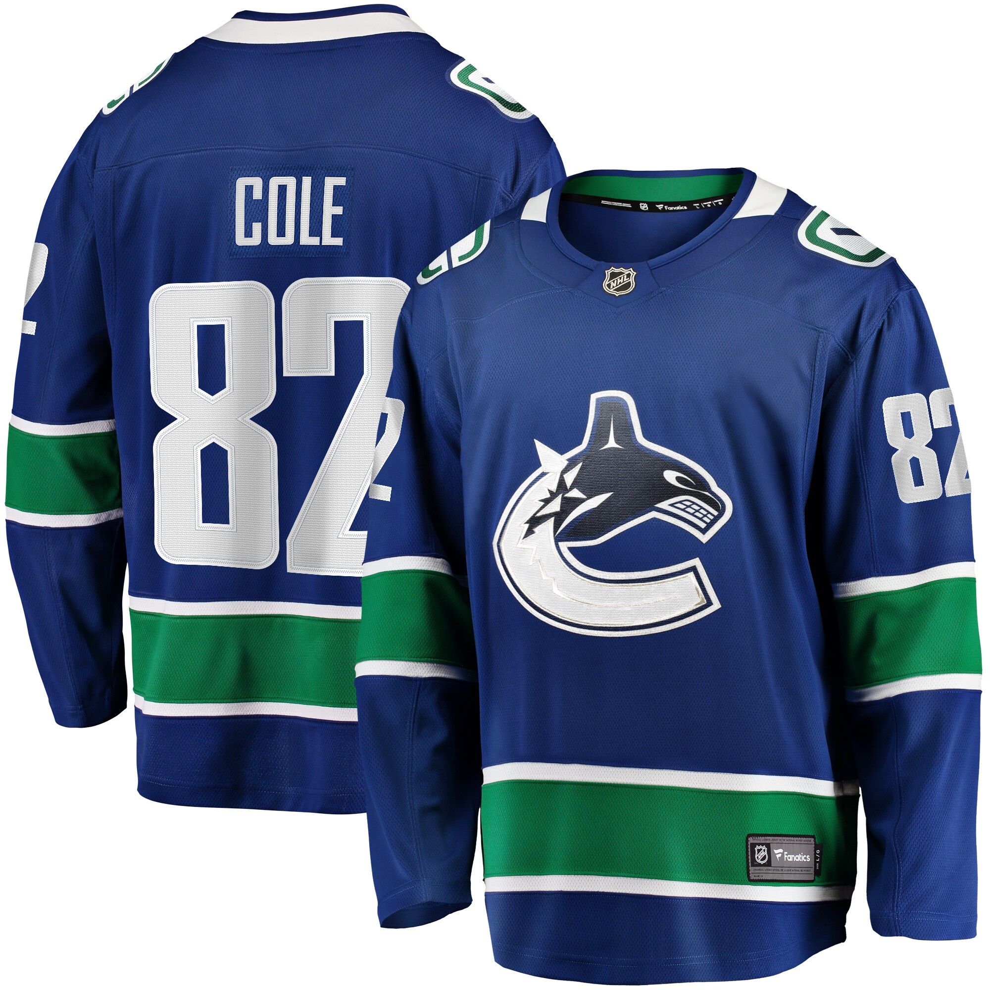 Ian Cole Vancouver Canucks Fanatics Home Breakaway Jersey – Blue mysite