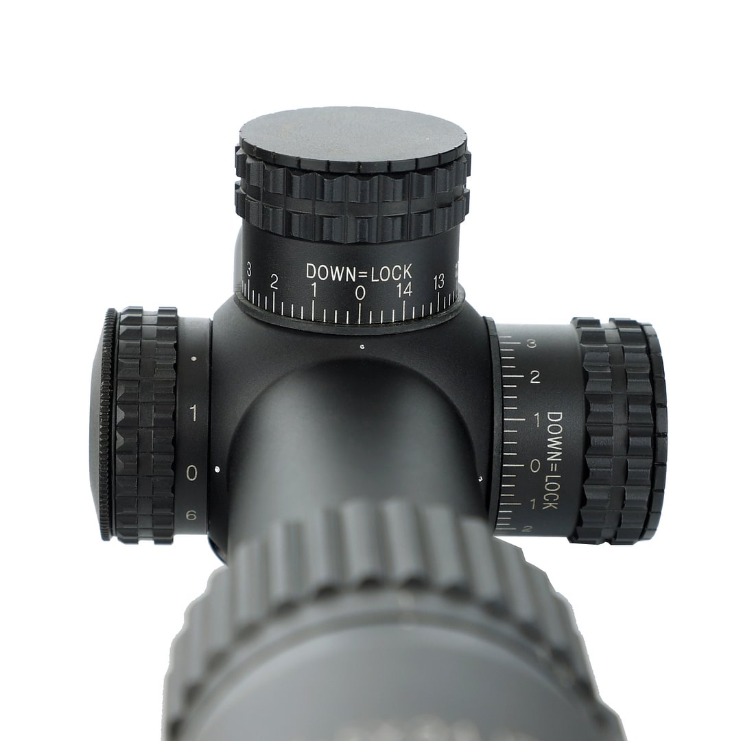 ohhunt® 1-5X24 IR 30MM SFP Red Illuminator Glass Etched Reticle LPVO Tactical Scope