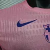 Joyfball 2025/2026 Player Version Barcelona Special Edition Pink Football Jersey 1:1 Thai Quality（The player version jersey is a bit tight, please pay attention to the size selection）