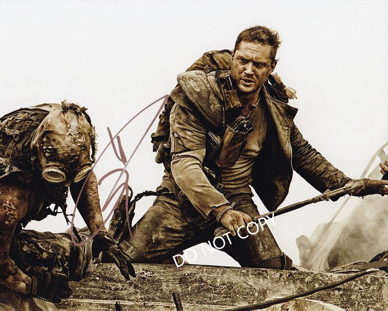Tom hardy MAD MAX 8 x10 20x25 cm Autographed Hand Signed Photo Poster painting