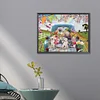5D DIY Full Square Drill Diamond Painting Dog & Car Kit Home Decor Art 40x30cm (B)