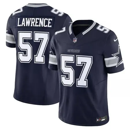 Youth Dallas Cowboys #57 Malachi Lawrence Navy 2026 NFL Draft Vapor F.U.S.E. Limited Jersey Q2K0