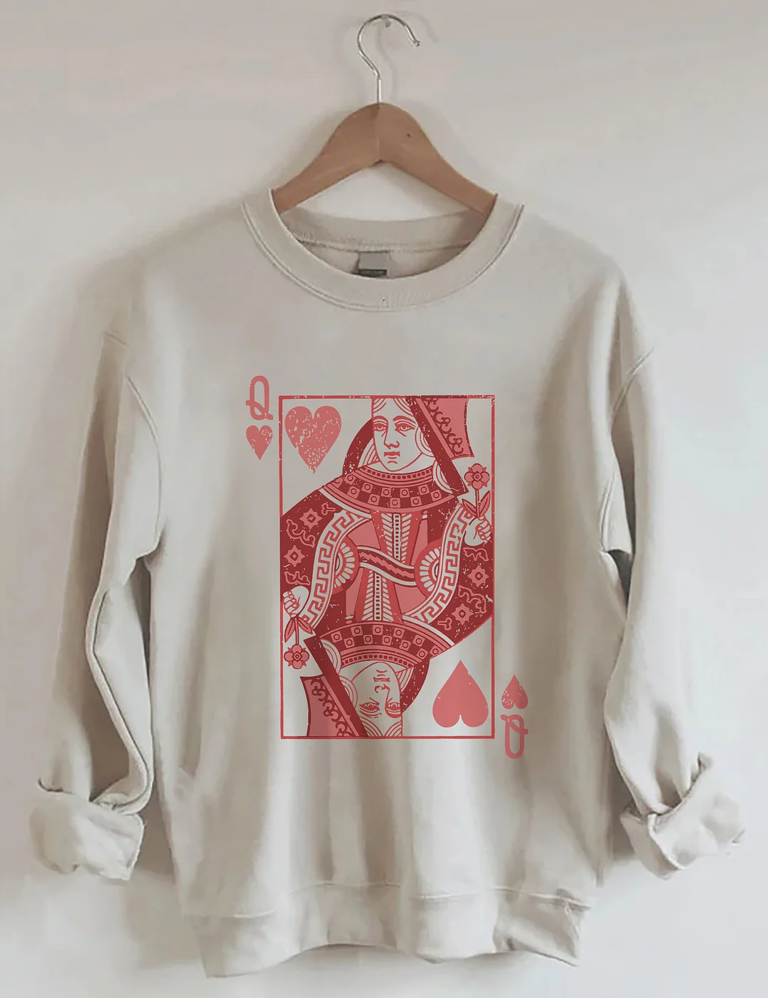 Queen of Hearts Valentine Sweatshirt