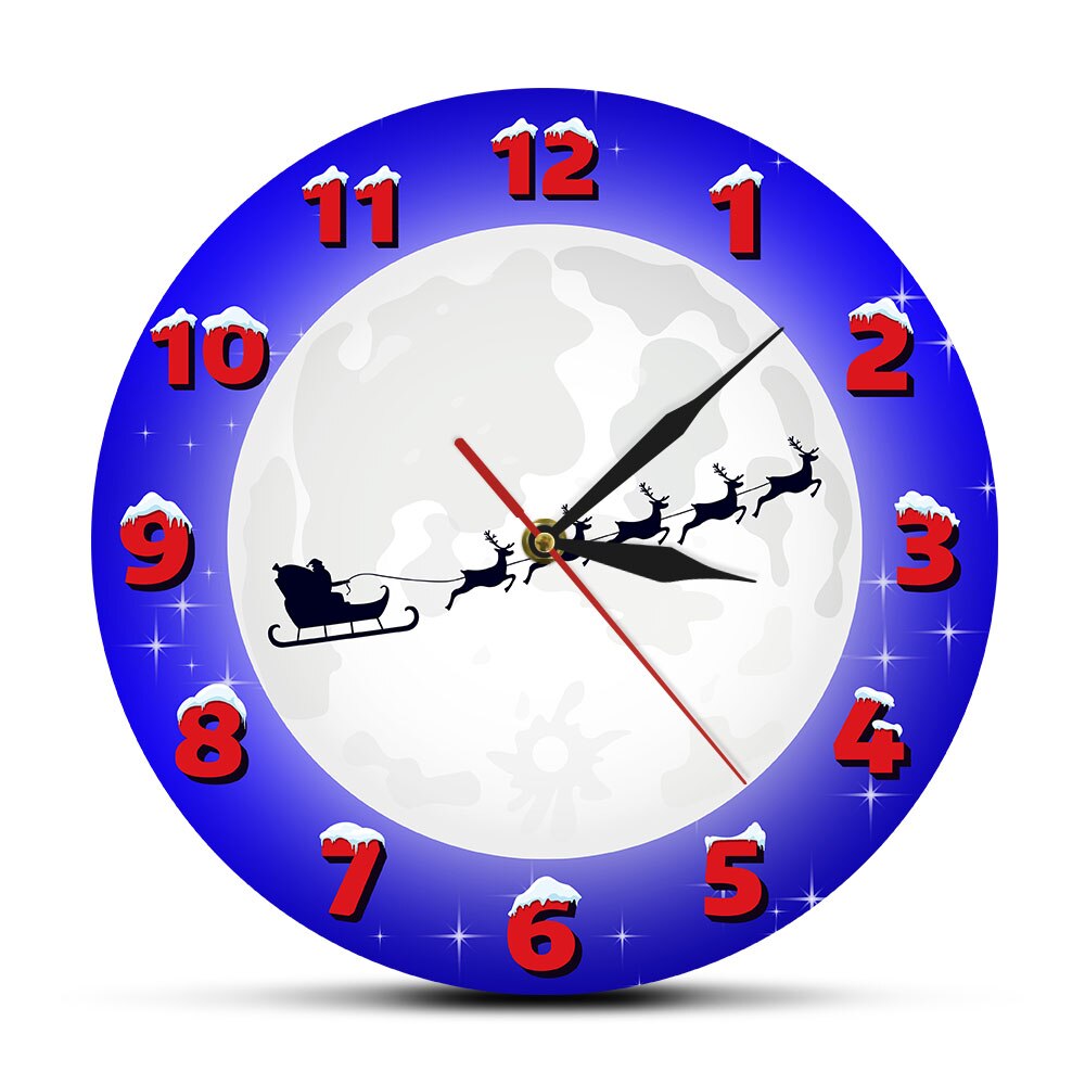 

Merry Christmas - Frameless Acrylic Wall Clock, 501 Original