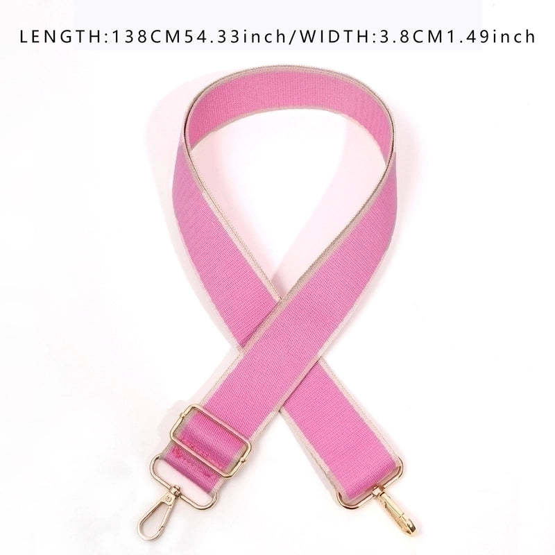 Polyester Solid Color Bag Strap