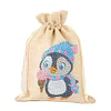 DIY Diamond Christmas Decoration | Penguin | Gift Bag