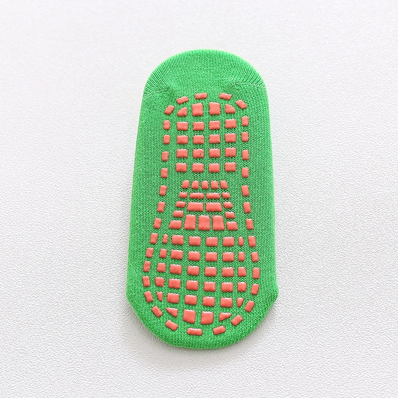 10 Pieces Children’S Anti-Slip Socks Solid Color Early Education Floor Socks Baby Toddler Socks Dispensing Thin Yoga Solid Color Socks Origin Supply