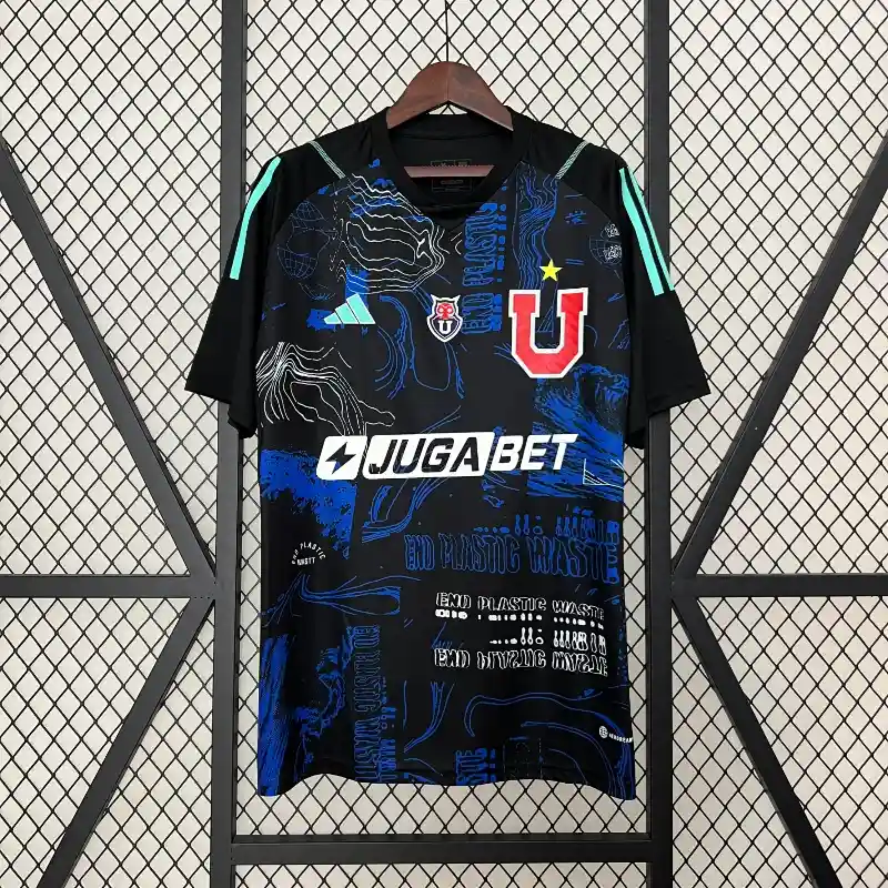 24/25 University of Chile Goalkeeper Blue Soccer Jersey