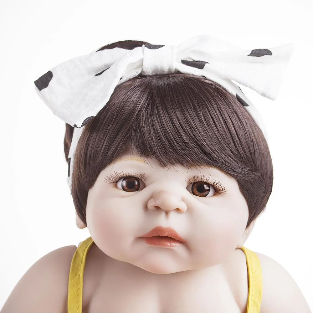 22" Cute Kayla Full Silicone Reborn Baby Doll Girl | Reborn Shoppe - Reborn Shoppe
