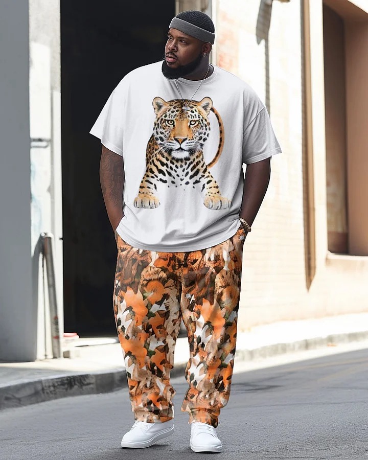 animal prints in big men's clothing