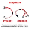 WOYO CTBC001/CTBC002 8-way ECU Breakout Leads for Automotive Diagnostic Oscilloscope Line Cable DIY Connection